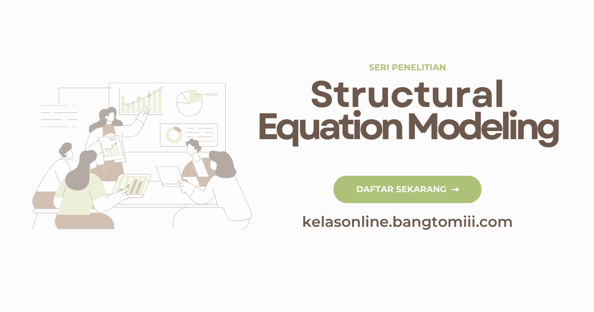 [uji coba] Structural Equation Modeling